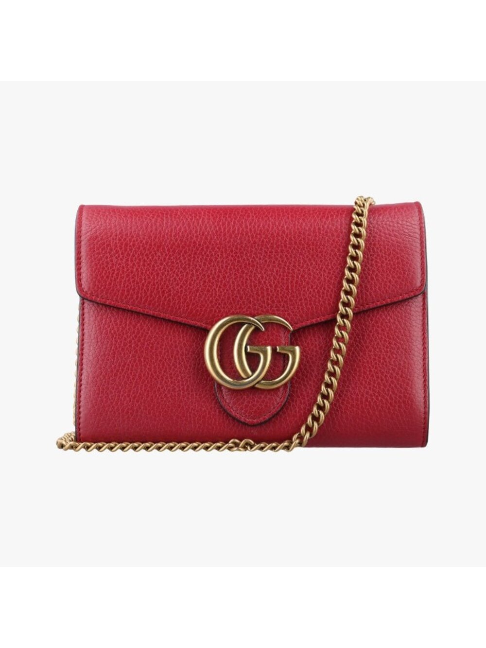Gucci GG Marmont Red Leather